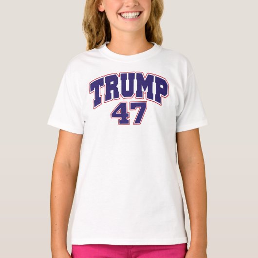 Donald Trump 47 T-Shirt (Vorderseite)