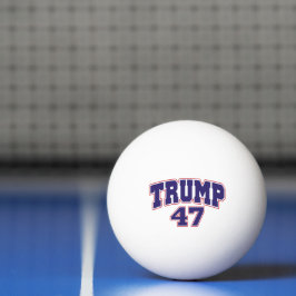 Donald Trump 47 Tischtennisball