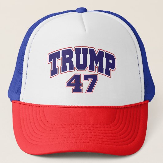 Donald Trump 47 Truckerkappe (Vorderseite)