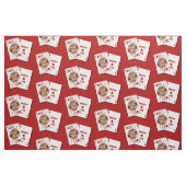 Donald Trump als Blackjack-Karten für Präsidenten Stoff (Fat Quarter (45,7 x 55,9 cm))