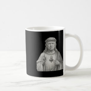 Donald Trump als Jesus - Glaube und Patriotismus f Kaffeetasse