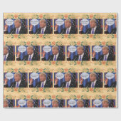 Donald Trump als Packpapier (Flach)