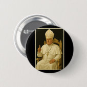 Donald Trump als Papst Vatikan Meme 1 Button (Vorne & Hinten)
