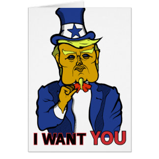 Donald Trump als Uncle Sam