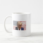 Donald Trump am meisten Gewollt für Präsident 2024 Kaffeetasse (Links)