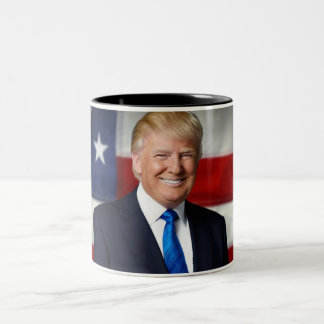 Donald Trump American Flag Tasse