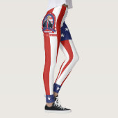 Donald Trump - AMERIKA GROSS und STARK MACHEND Leggings (Rechts)