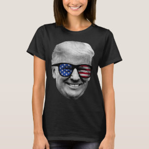 Donald Trump - Amerikanische Flagge am 4. Juli T-Shirt