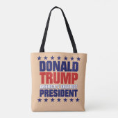 Donald Trump - AMERIKAS BESTSTER PRÄSIDENT Tasche (Rückseite)