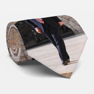 Donald Trump an der israelischen Western-Mauer Krawatte