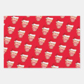 DONALD TRUMP Angry Christmas Geschenkpapier Set (Vorderseite 3)