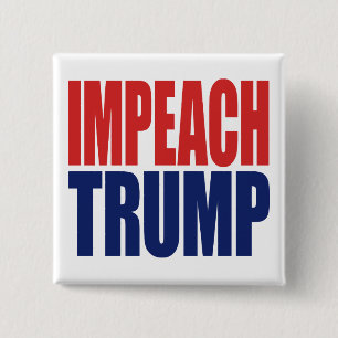 Donald Trump anklagen - Anti Trump Button