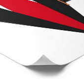 Donald Trump Anzug und Krawatte Halloween-Kostüm 1 Poster (Ecke)