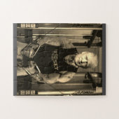 DONALD TRUMP ARBEITET JIGSAW PUZZLE AUS (Horizontal)