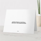 DONALD TRUMP AUF RUSHMORE BIG BIRTHDAY CARD KARTE (Rückseite)