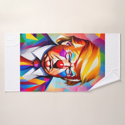 Donald Trump Badehandtuch (Badehandtuch)