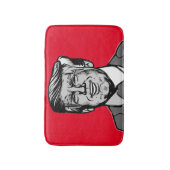 DONALD TRUMP BADEMATTE (Vorderseite Vertikal)
