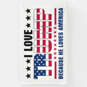 Donald Trump Banner (Vertikal)