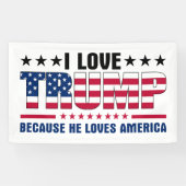 Donald Trump Banner (Horizontal)