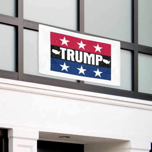 Donald Trump Banner (Äußeres Gebäude)