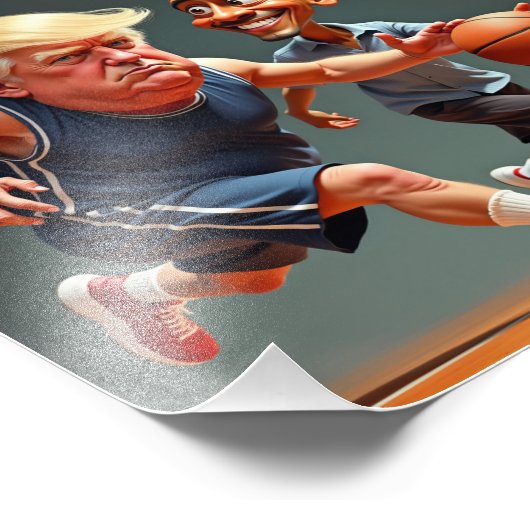 Donald Trump Barack Obama Fotodruck (Ecke)
