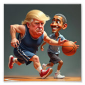 Donald Trump Barack Obama Fotodruck (Vorne)