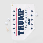 Donald Trump bei den Wahlen 2024 behielt Amerika g Golfhandtuch (Insitu)