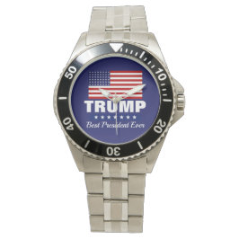 DONALD TRUMP BEST PRÄSIDENT JE WATCH ARMBANDUHR