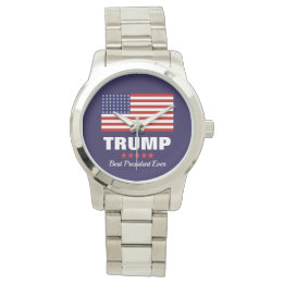 DONALD TRUMP BEST PRÄSIDENT JE WATCH ARMBANDUHR