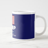 DONALD TRUMP BEST PRÄSIDENT JEMALS Jumbo-Tasse (Rechts)
