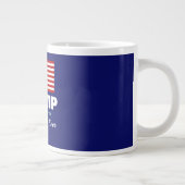 DONALD TRUMP BEST PRESIDENT EVER  Jumbo-Tasse (Rechts)