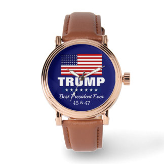 DONALD TRUMP BEST PRESIDENT EVER WATCH ARMBANDUHR