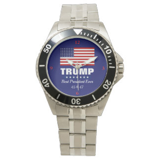 DONALD TRUMP BEST PRESIDENT EVER WATCH ARMBANDUHR