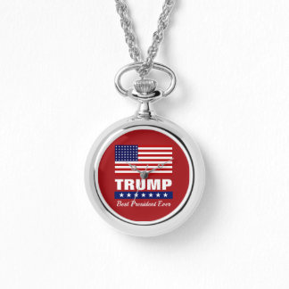 DONALD TRUMP BESTER PRÄSIDENTEN-ALLZEIT-HALSKETTEN ARMBANDUHR