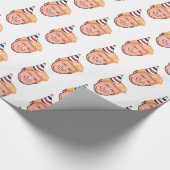 DONALD TRUMP BIRTHDAY GESCHENKPAPIER (Ecke)