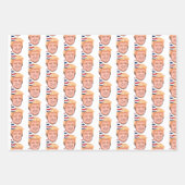DONALD TRUMP BIRTHDAY GESCHENKPAPIER SET (Vorderseite 2)