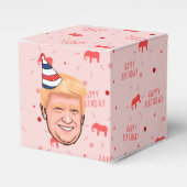 DONALD TRUMP BIRTHDAY GESCHENKSCHACHTEL (Vorderseite)
