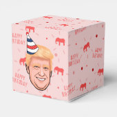DONALD TRUMP BIRTHDAY GESCHENKSCHACHTEL (Rückseite)