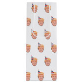 DONALD TRUMP BIRTHDAY GESCHENKTÜTE FÜR WEINFLASCHEN (Vorderseite)