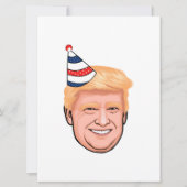 DONALD TRUMP BIRTHDAY KARTE (Vorderseite)