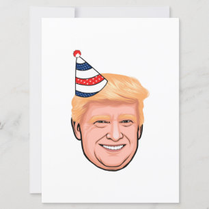 DONALD TRUMP BIRTHDAY KARTE