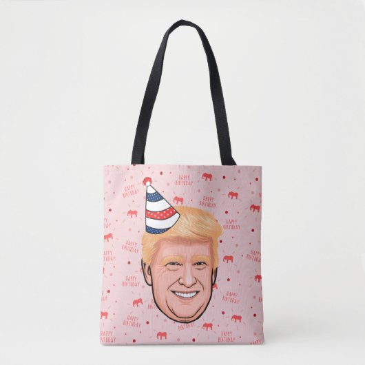 DONALD TRUMP BIRTHDAY TASCHE (Vorderseite)
