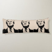 DONALD TRUMP BODY PILLOW REVERSIBLE SEITENSCHLÄFERKISSEN (Rückseite)