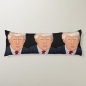 DONALD TRUMP BODY PILLOW REVERSIBLE SEITENSCHLÄFERKISSEN (Vorderseite)
