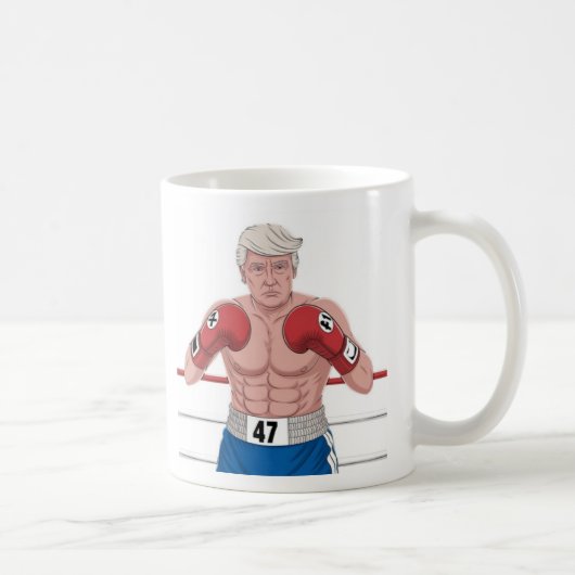 Donald Trump: Boxer#47 Kaffeetasse (Rechts)