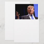 Donald Trump Briefpapier (Vorne/Hinten)