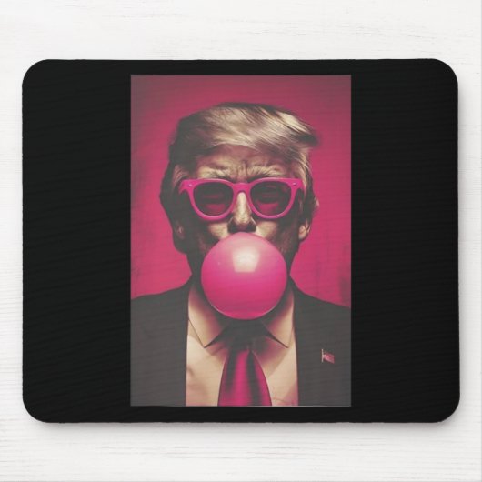 Donald Trump Bubble Gum 2024 Mousepad (Vorne)