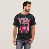 Donald Trump Bubble Gum Pink Sungles T-Shirt (Vorne ganz)