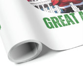 DONALD TRUMP - BUCHSTABE GESCHENKPAPIER (Rolleneckpunkt)