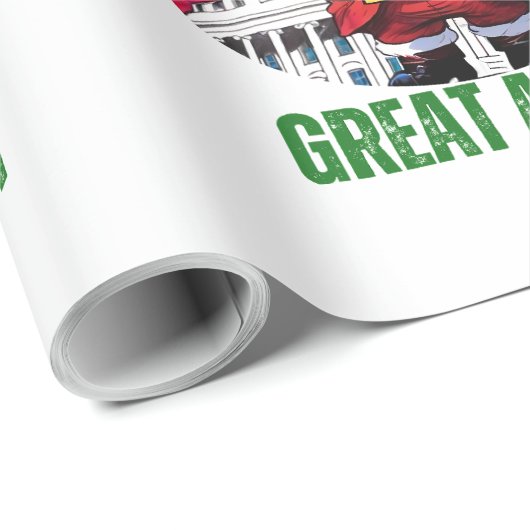 DONALD TRUMP - BUCHSTABE GESCHENKPAPIER (Rolleneckpunkt)